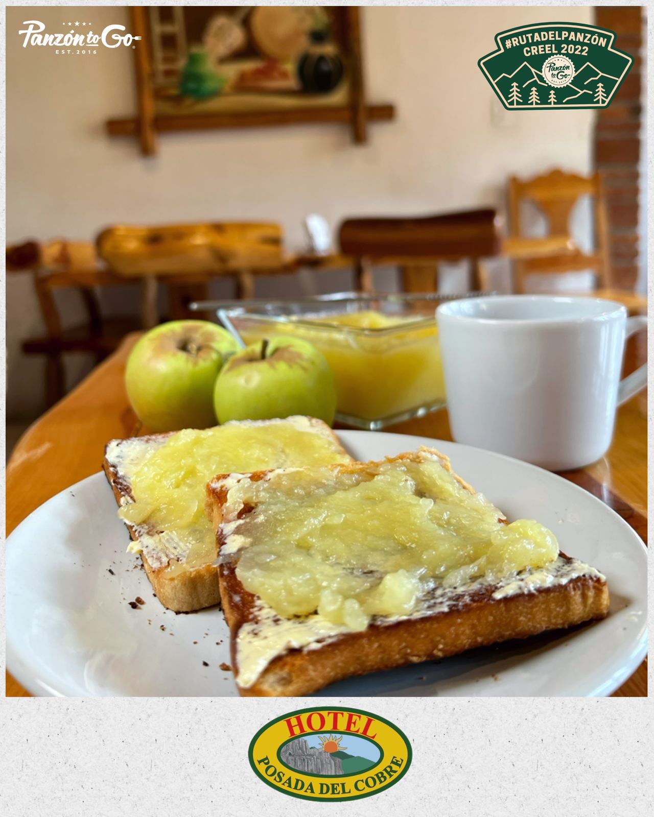 Pan con mermelada - Desayuno